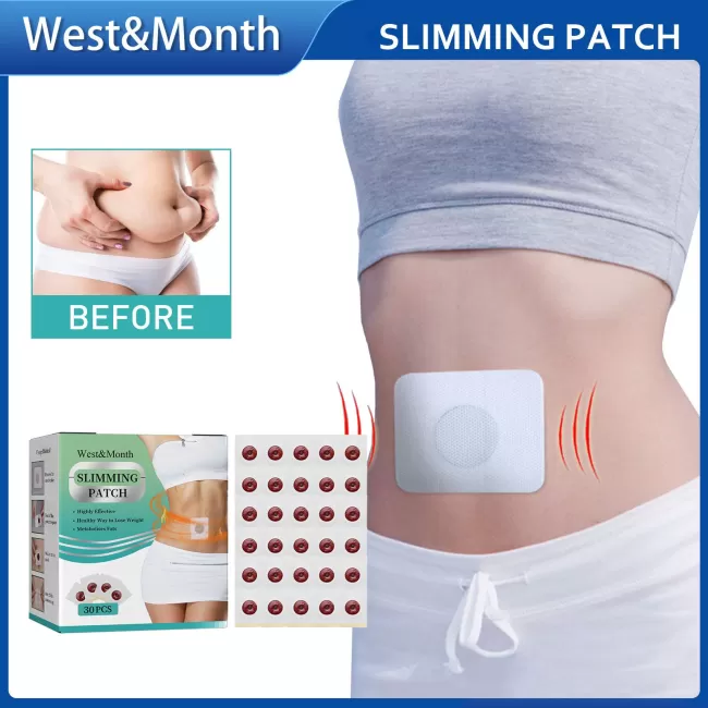 West&Month Natural Herbal Slimming Navel Patch