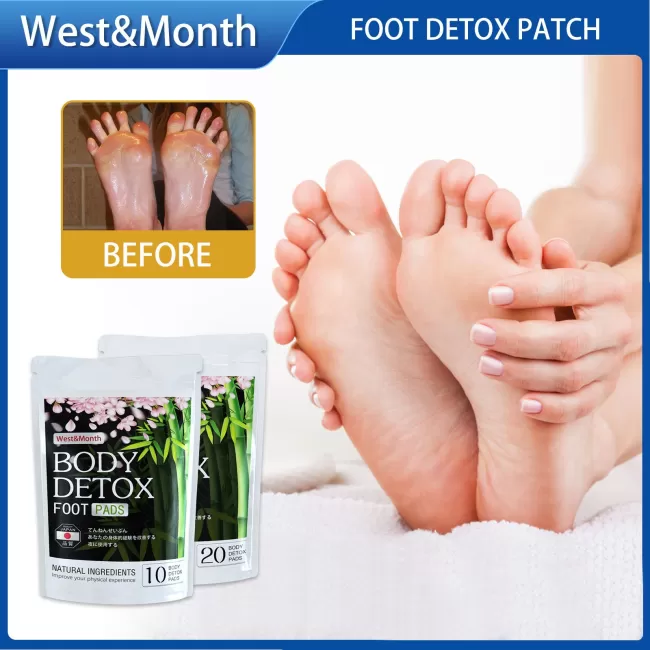 West&Month Detox Foot Patch Pads