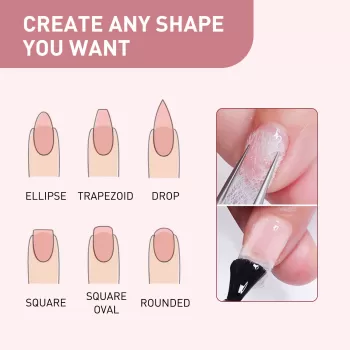 West&Month Nail Fiber Extender Glue Gel Set West&Month Nail Fiber Extender Glue Gel Set