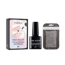 West&Month Nail Fiber Extender Glue Gel Set