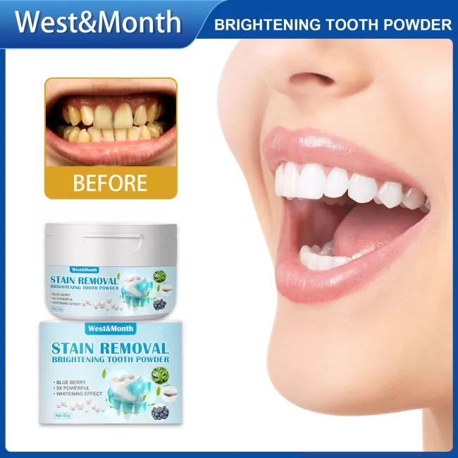West&Month Teeth Whitening Soda Powder