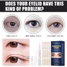 West&Month Invisible Double Eyelid Stickers
