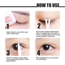 West&Month Invisible Double Eyelid Stickers