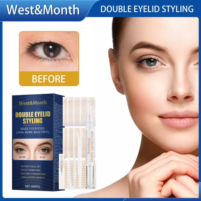 West&Month Invisible Double Eyelid Stickers