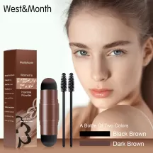 West&Month Women's Eyebrow Stamp Hair Powder