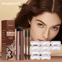 West&Month Women's Eyebrow Stamp Hair Powder
