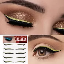 West&Month Colorful Eyeliner Stickers