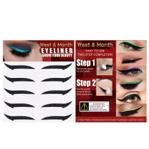 West&Month Colorful Eyeliner Stickers