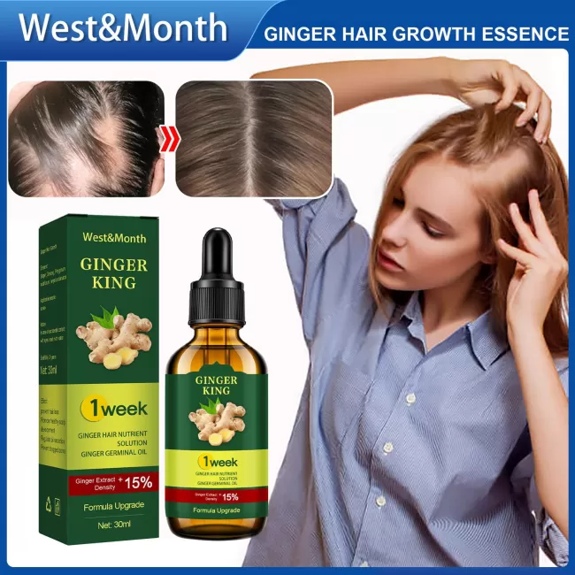 West&Month Ginger Hair Growth Serum