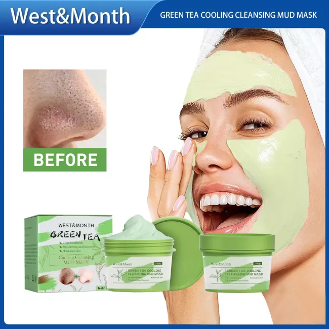 West&Month Green Tea Mud Mask