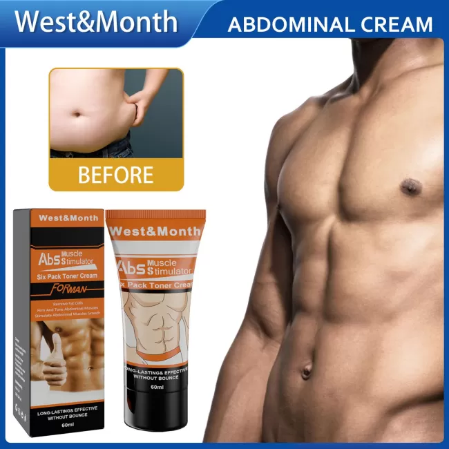 West&Month Men's Abdominal Cream