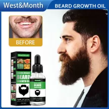 West&Month Beard Growth Essential Oil 
