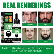 West&Month Beard Growth Essential Oil 