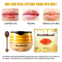 West&Month Propolis Lip Mask with Lip Brush