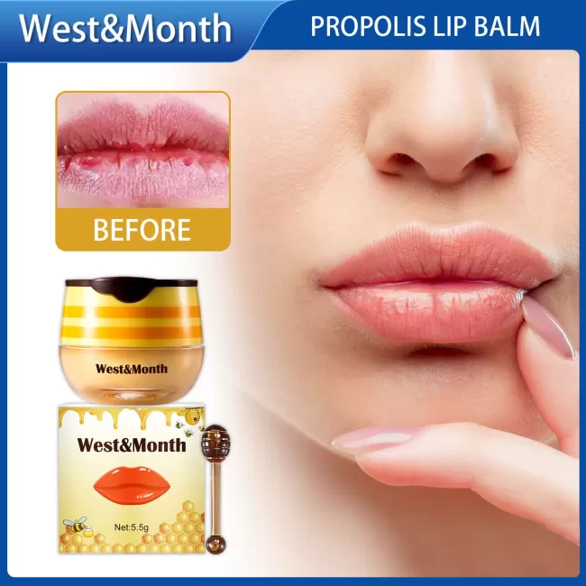 West&Month Propolis Lip Mask with Lip Brush