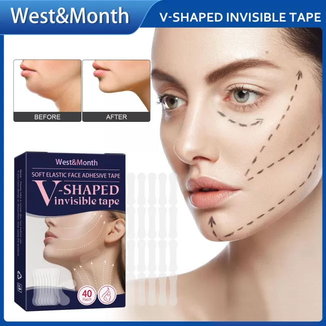 West&Month V-shape Invisible Stickers