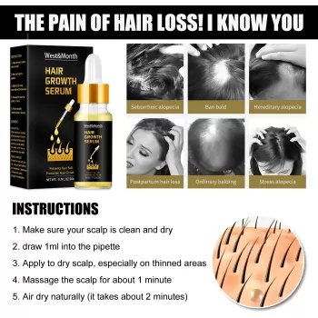 West&Month Ginseng Hair Growth Essential Oil West&Month Ginseng Hair Growth Essential Oil