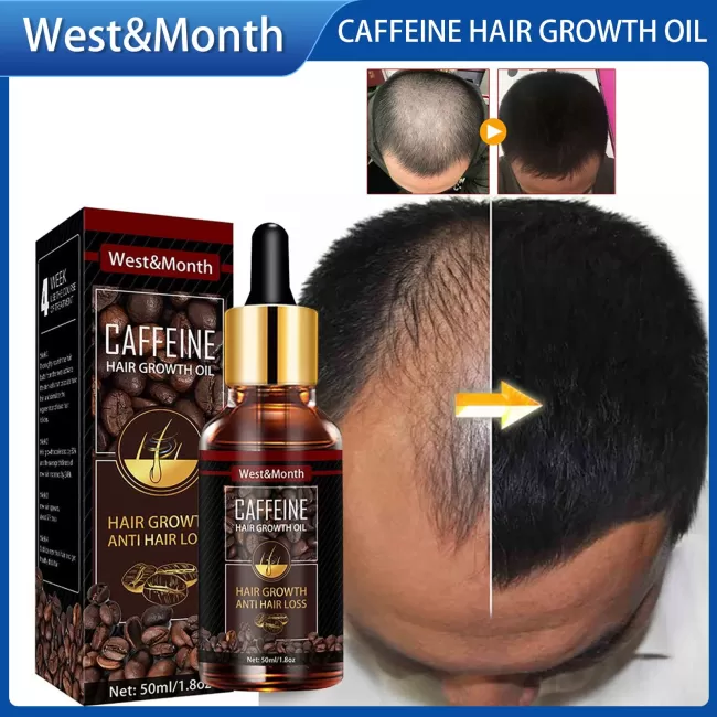 West&Month Caffeine Hair Growth Essential Oil