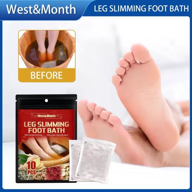 West&Month Leg Slimming Foot Bath Patch