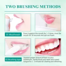 West Month Teeth Whitening Foam Toothpaste