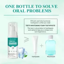 West Month Teeth Whitening Foam Toothpaste