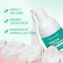 West Month Teeth Whitening Foam Toothpaste