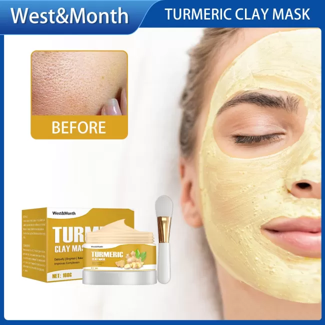 West&Month Turmeric Clay Mask
