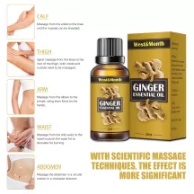 West&Month Natural Ginger Body Shaping Oil