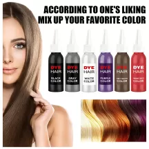 West& Month Dye Hair Different Styles 6 Color