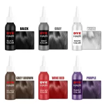 West& Month Dye Hair Different Styles 6 Color