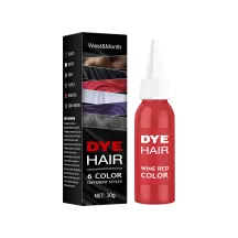 West& Month Dye Hair Different Styles 6 Color