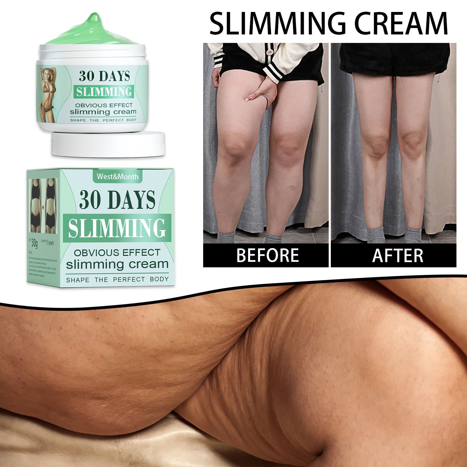 Product Name: West&Month Body Sculpting Firming Massage Cream 2