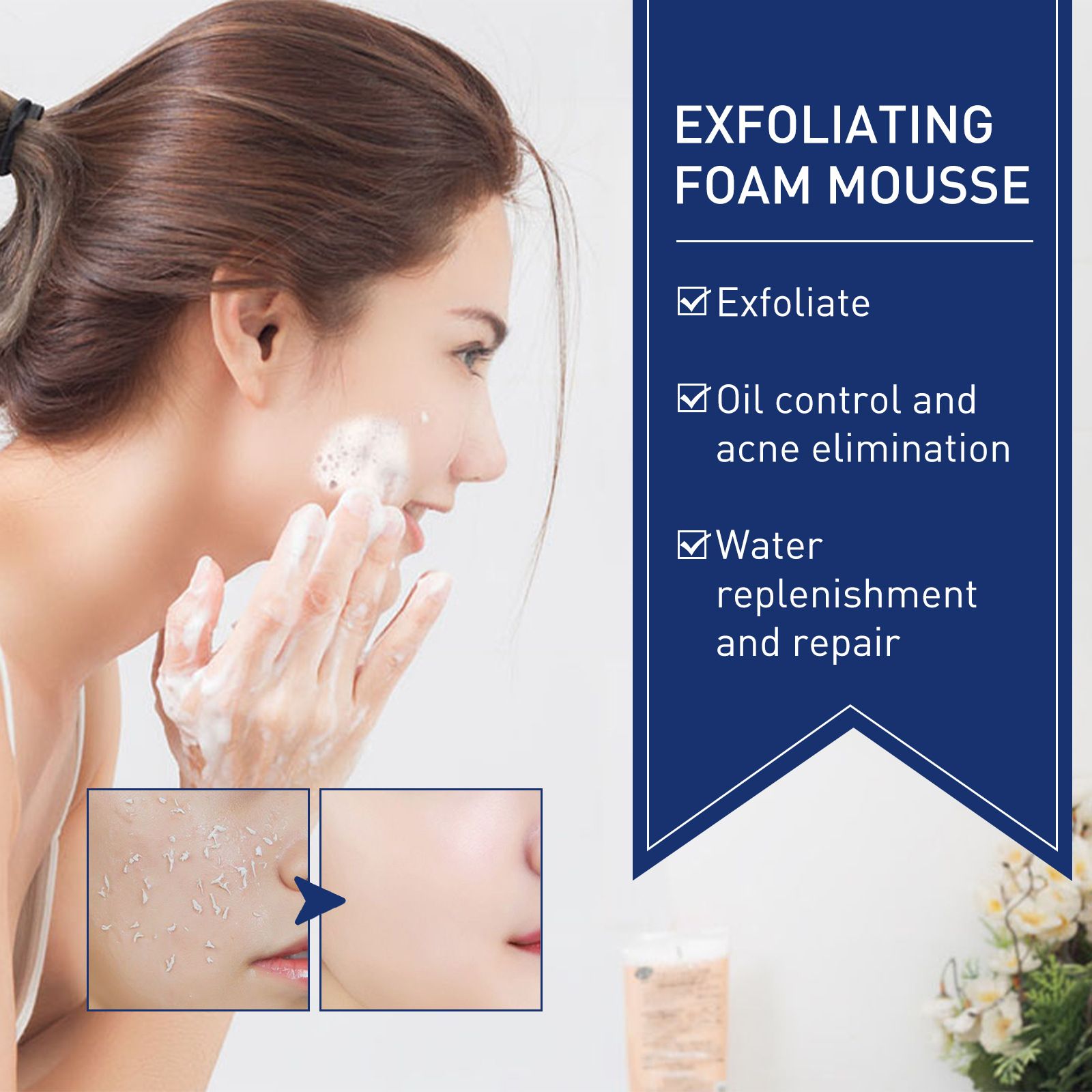 West Month Facial Exfoliating Form Mousse 2