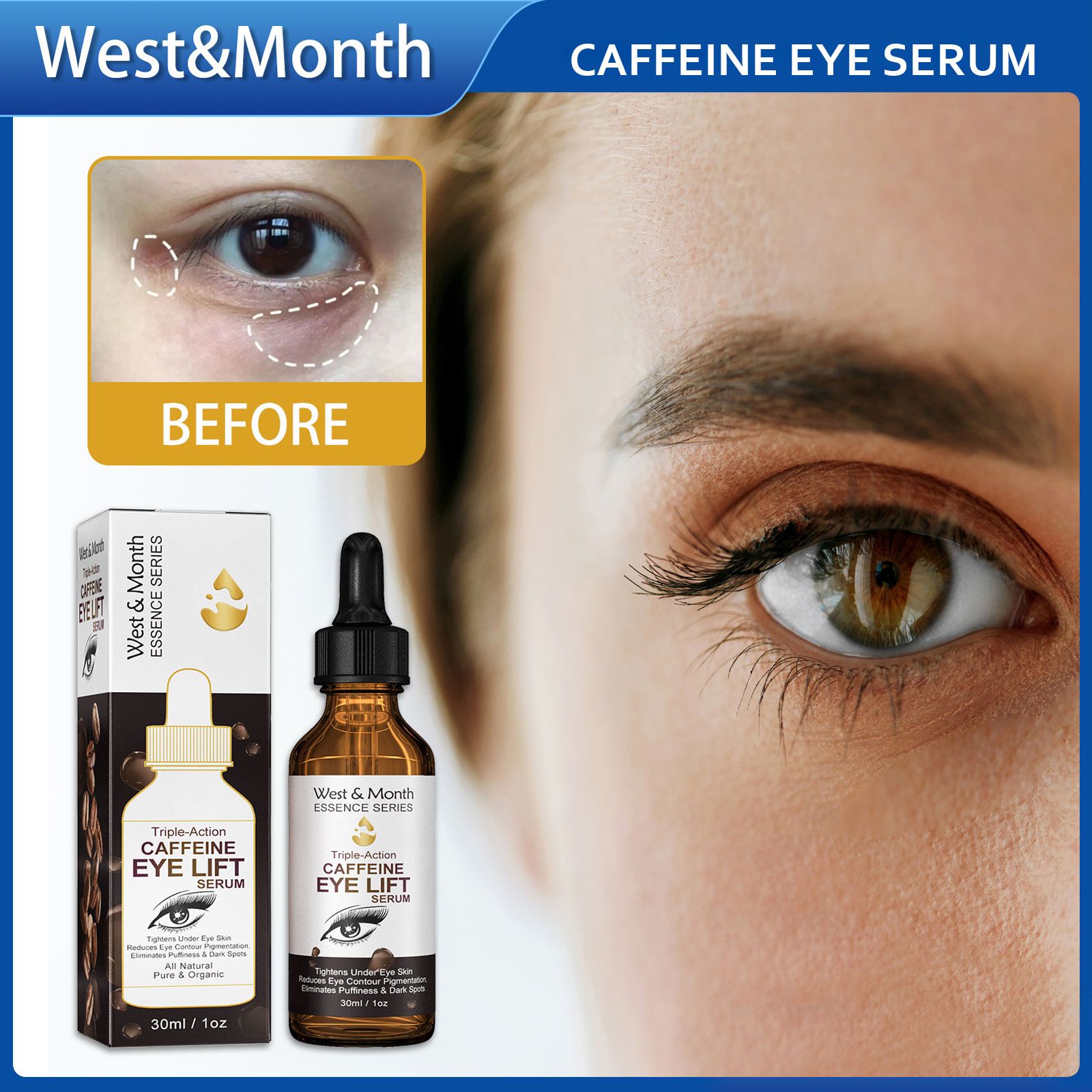West&Month Caffeine Eye Essential Oil