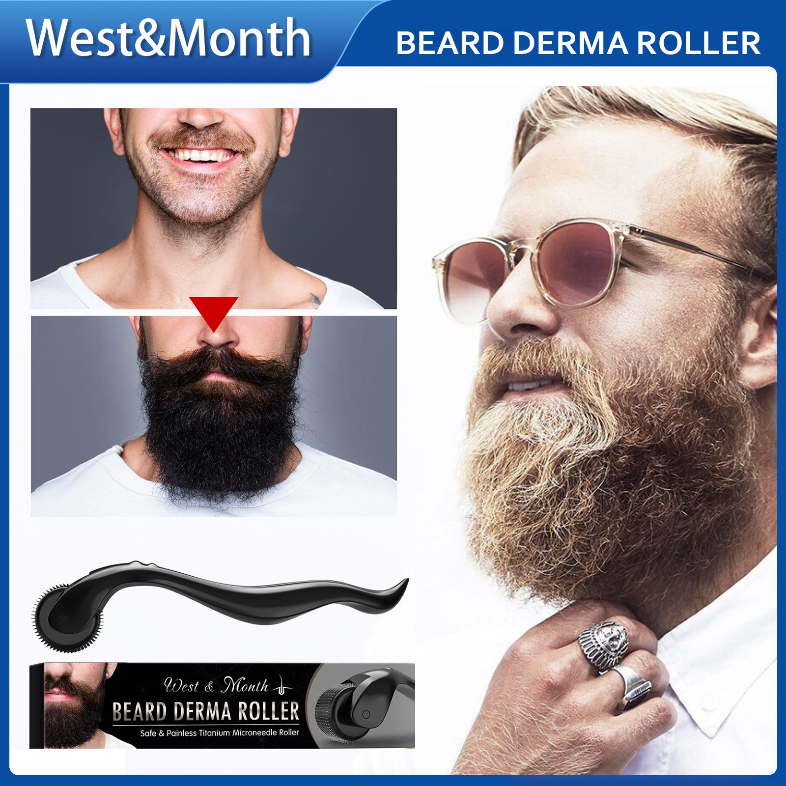  West&Month Men's Beard Growth | West&Month Officia Website