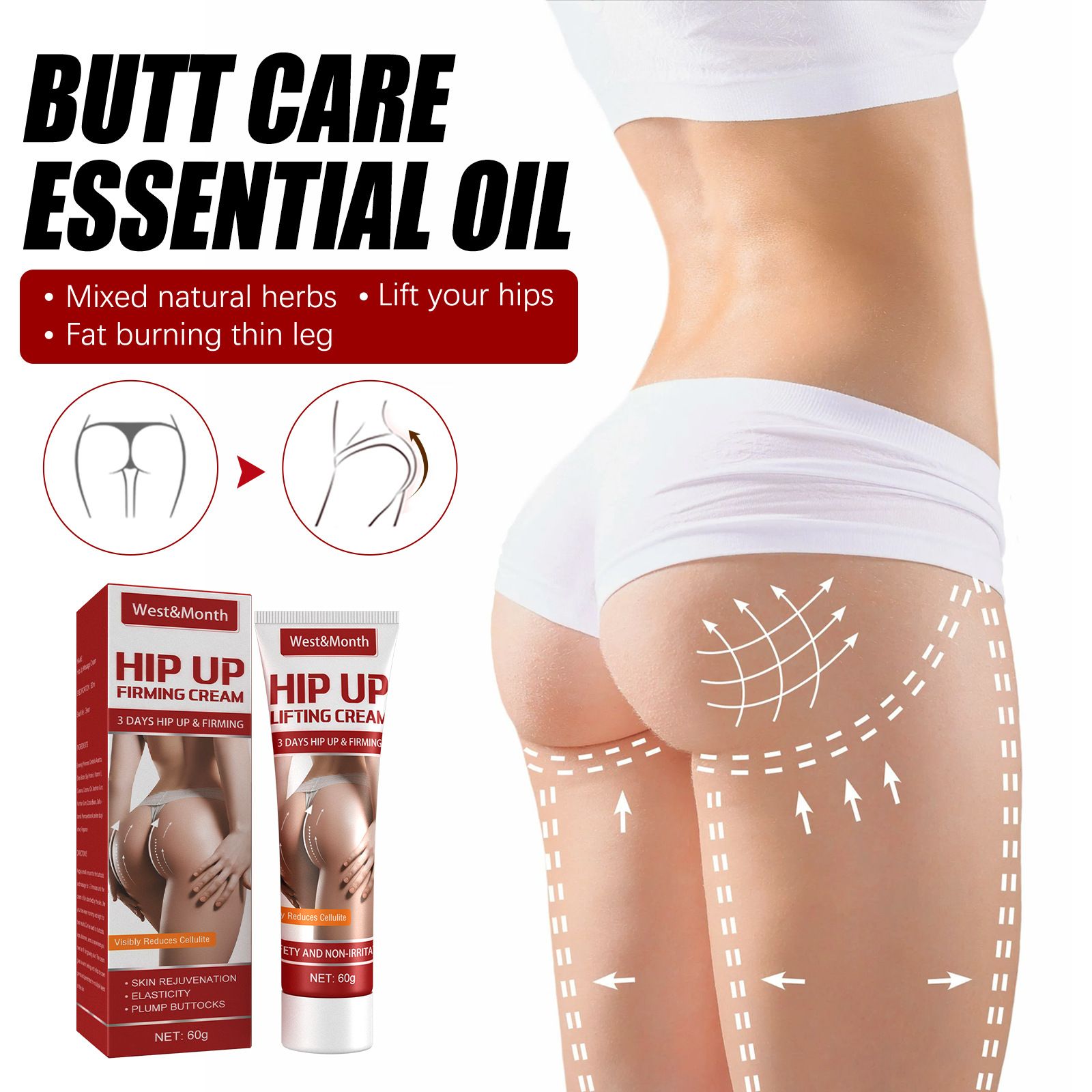 West&Month Hip Up Firming Cream 3