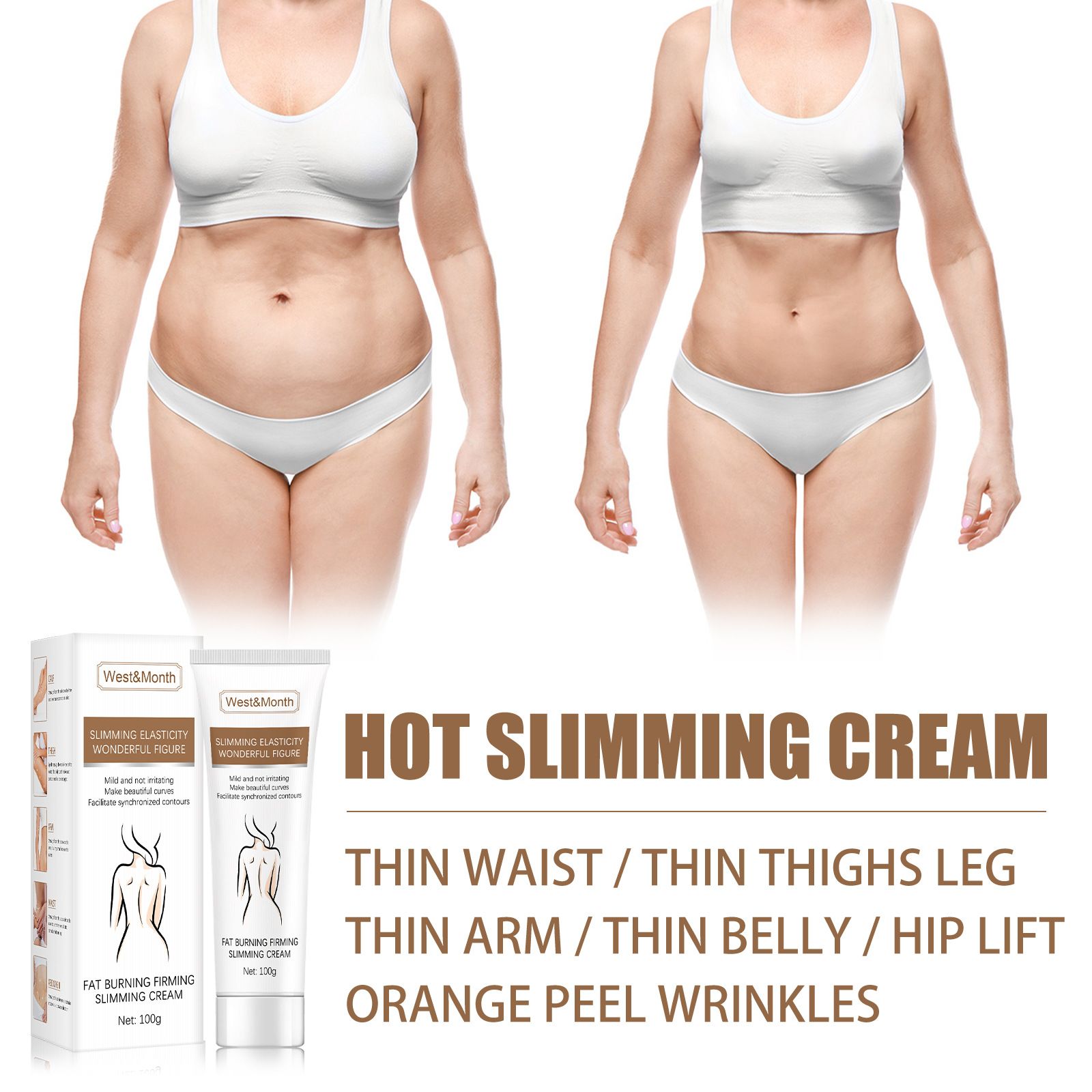 West&Month Slimming Elasticity Wonderful Cream 3
