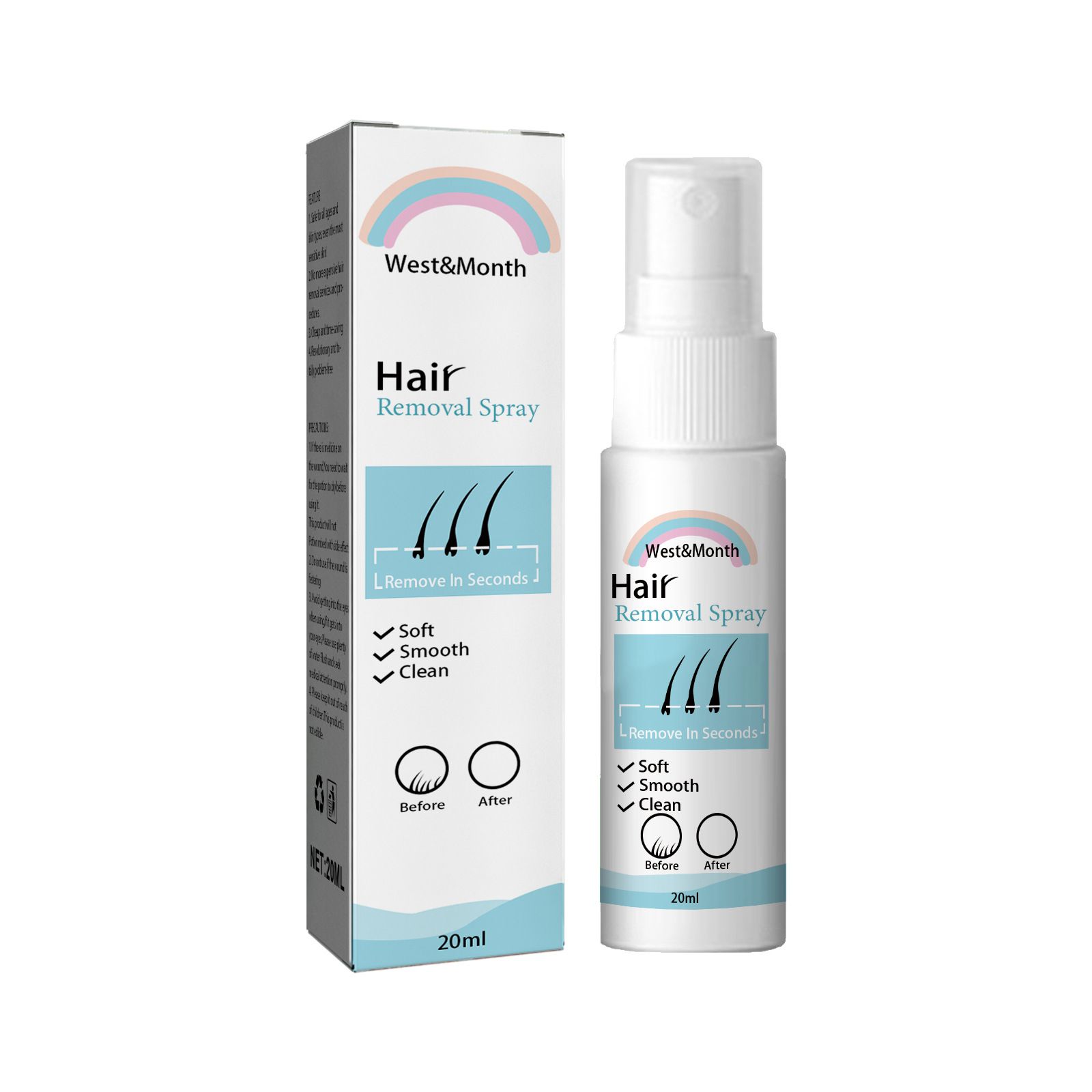 West&Month Hair Removal Spray 1