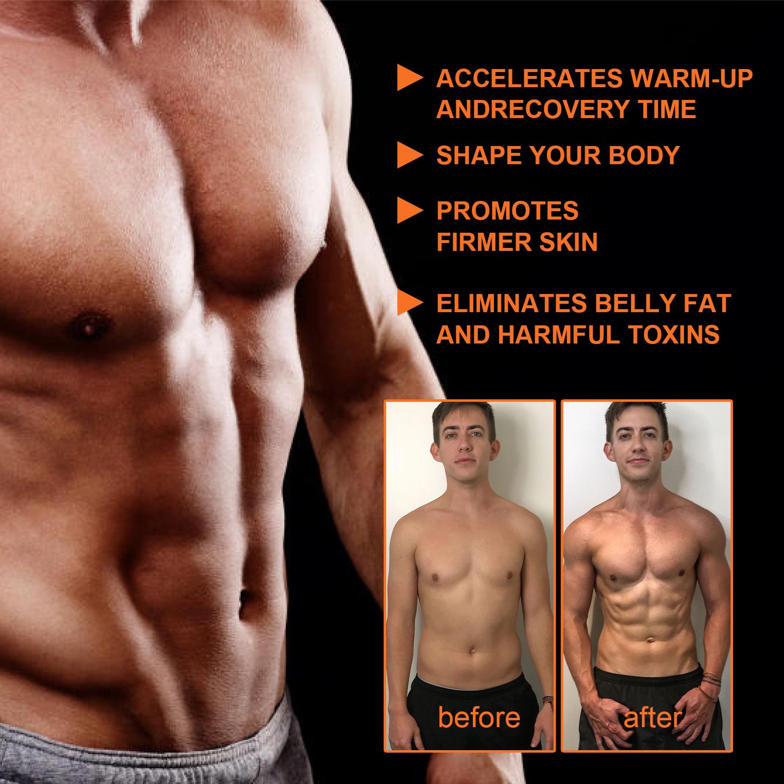 West Month Fat Burning Spray for Men
