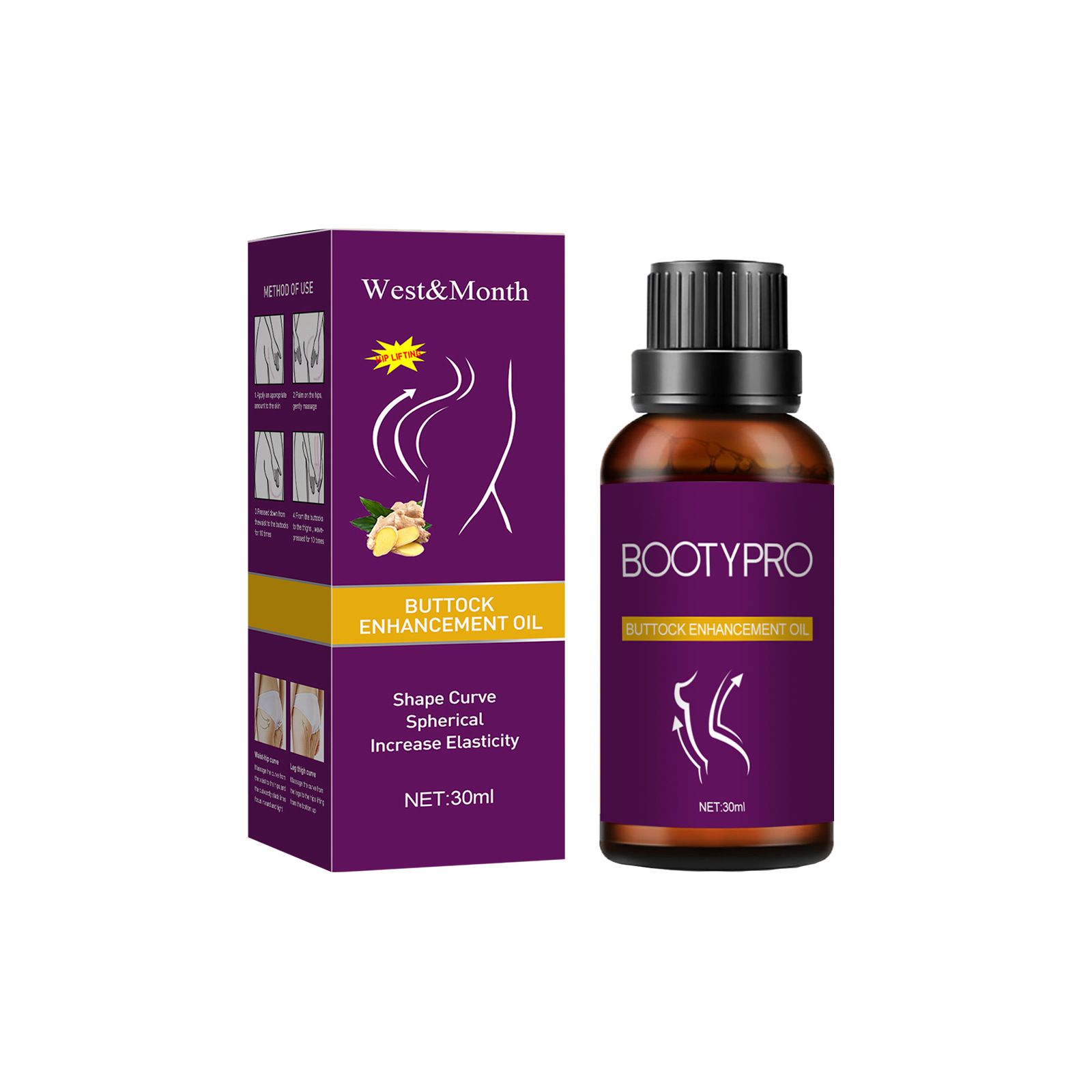 West&Month Glutinous Essential Oil