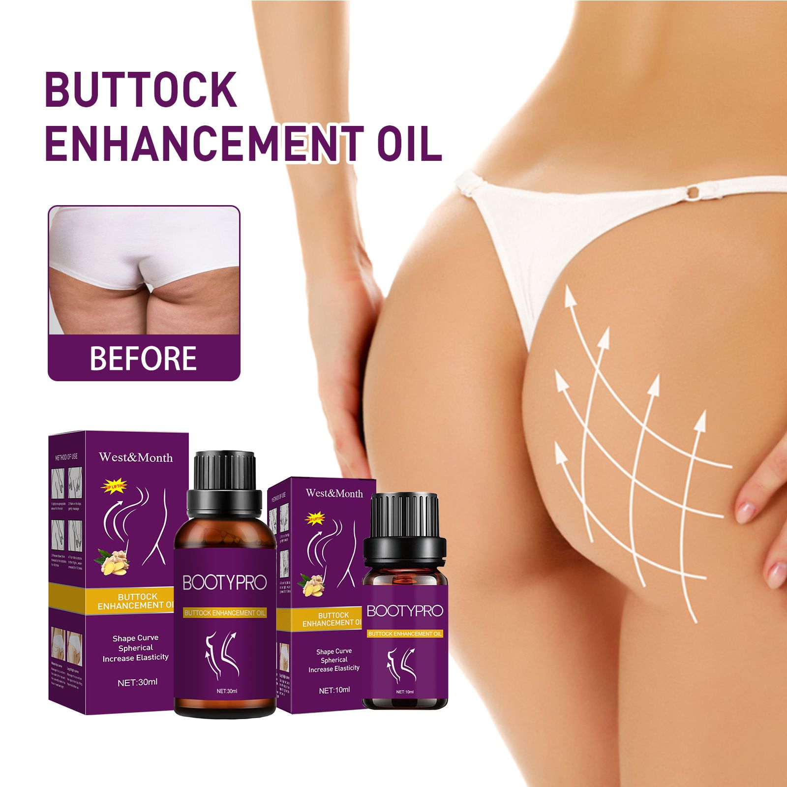 West&Month Glutinous Essential Oil 2