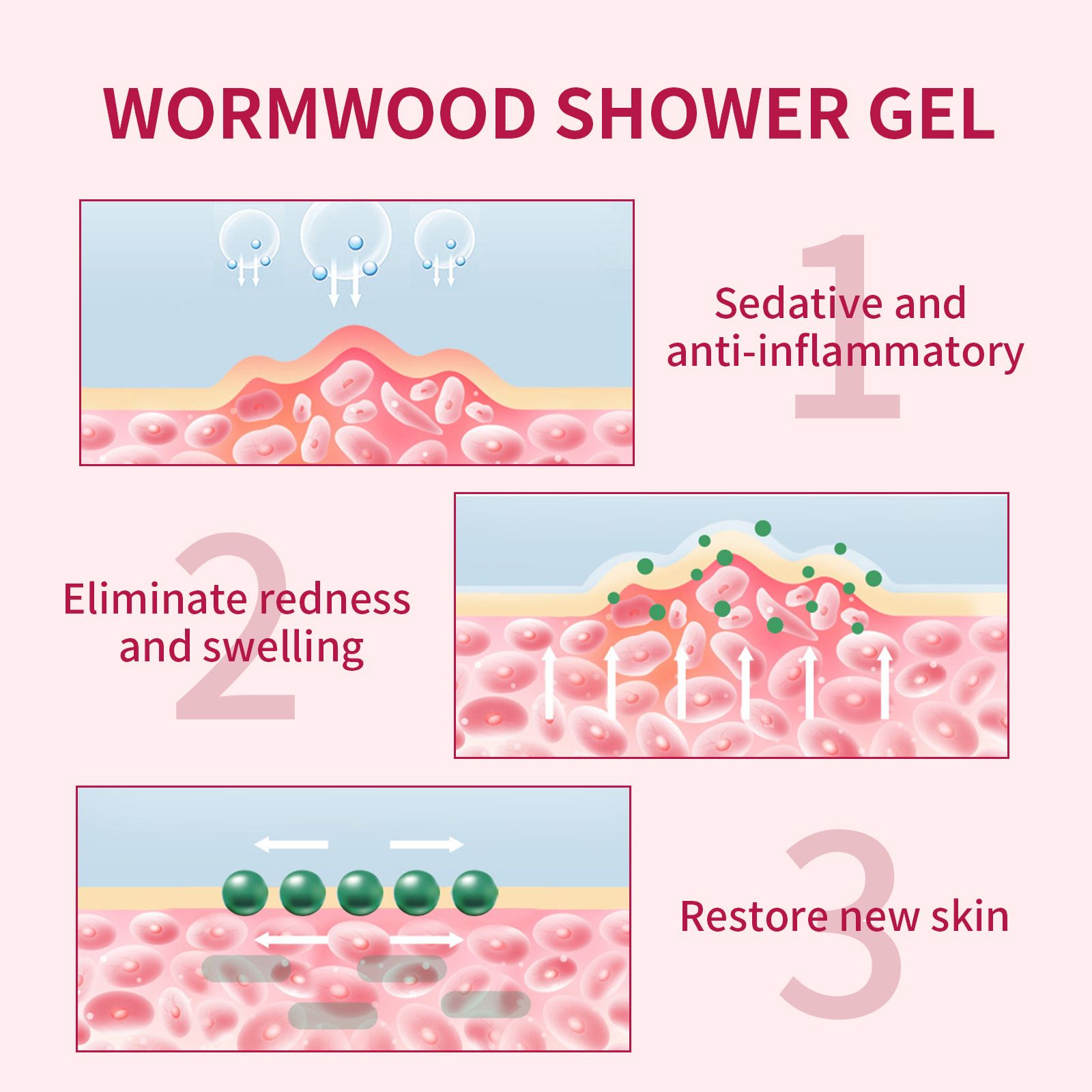 West&Month Wormwood Shower Gel image 6