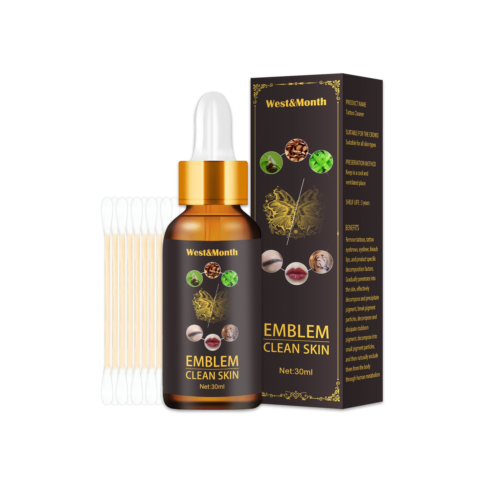 West&month Tattoo Removal Oil